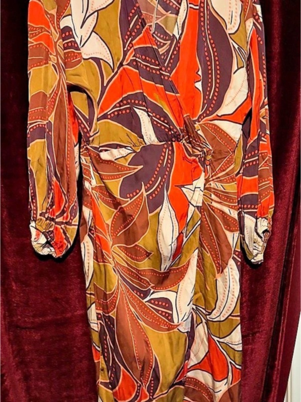 Resort or date night dress. Anthropogenic  Abstract Print Maxi Dress. New w/tags